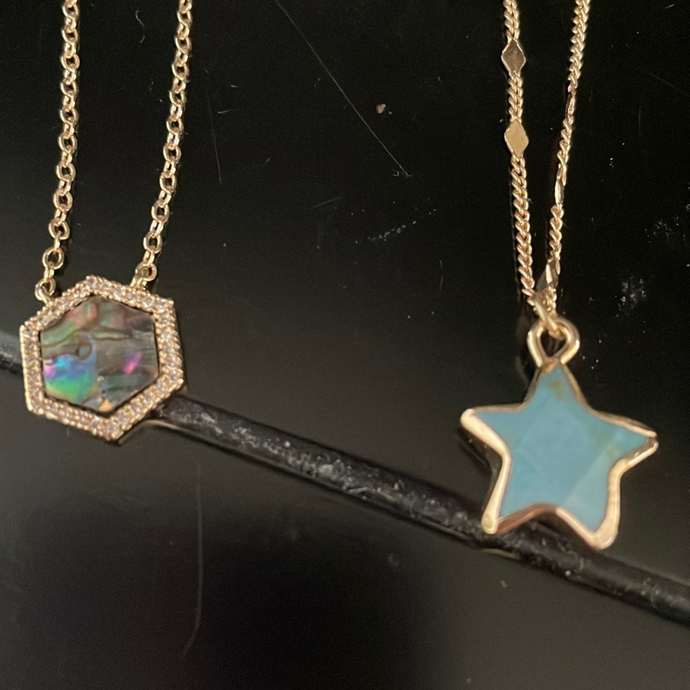 2 necklaces